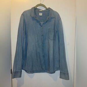 J.CREW WOMENS BUTTON DOWN LONG SLEEVE SHIRT